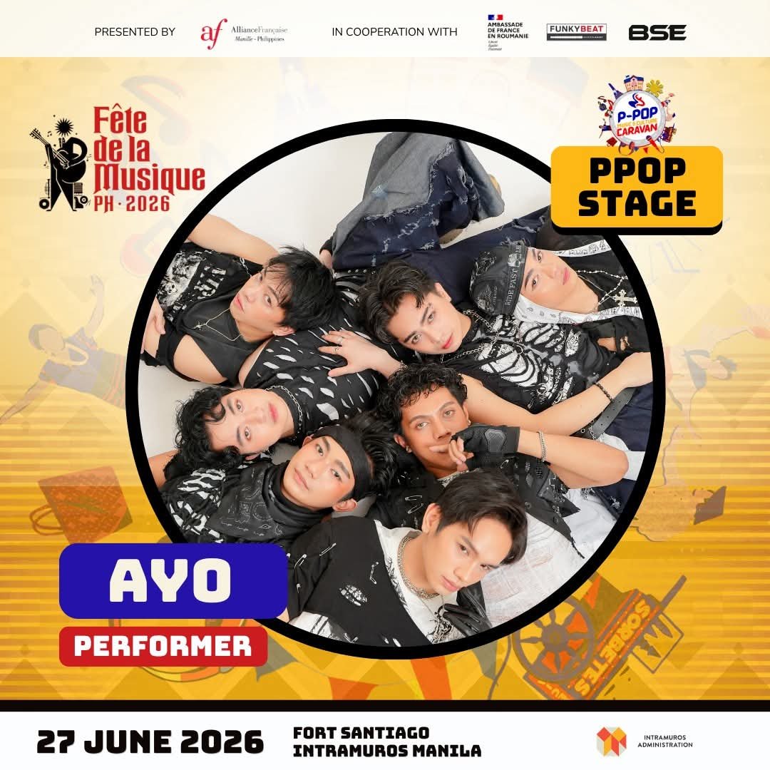 ErickawithaC's tweet photo. YIEEEE 🥹💓💓💓
Finally mag Manila ang AYO! Go get them boys! Sana dami kayo ma hatak sa crowd! 🙂↕️💓💓💓 Happy to see na may event na sila sa Manila 🥹
Good luck boys! Finally na revealed na sa public 😭
@official__ayo #FeteDeLaMusiquePH #PPop #AYO #PMCCxFeteDeLaMusiquePH https://t.co/R6ctfdYUv5