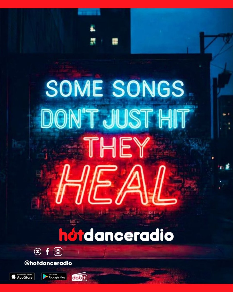 hotdanceradio's tweet photo. Some songs don't just hit, they heal. 🎶
Welk dance anthem doet dat voor jou?  
Laat het weten in de comments👇
De tofste reacties lichten we binnenkort uit op onze socials https://t.co/zy8ObBCmAu