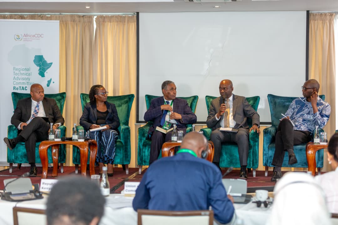 AfricaCDC's tweet photo. Strengthening #HealthSecurity and unlocking sustainable financing remain central to Eastern Africa's health agenda.

At the 8th Regional Technical Advisory Committee (ReTAC) meeting, health leaders and technical experts from across the region united to drive forward the Africa Health Security and Sovereignty Agenda. 

The work of East Africa's ReTAC is strengthening #HealthSecurity, unlocking sustainable financing, and building resilient, self-reliant health systems for all East Africans. 

Collaboration and shared vision are at the heart of this progress, ensuring that every Member State in the region is better prepared to prevent, detect, and respond to health threats.

#AHSS #AfricaResponds