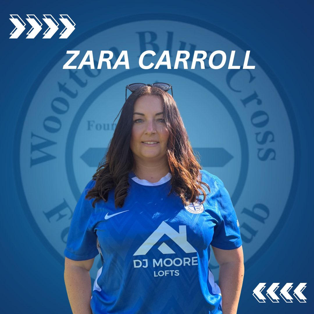 BlueWootton's tweet photo. Our second signing…and what a signing it is🤩🔵✖️

We are delighted to welcome Zara Carroll to Blue Cross. Having previously played at Real Bedford and Luton Town we know what she is capable of and we can’t wait to see her in action this season!! ZARA IS BLUEY🔵✖️ https://t.co/UglRJqWKpT