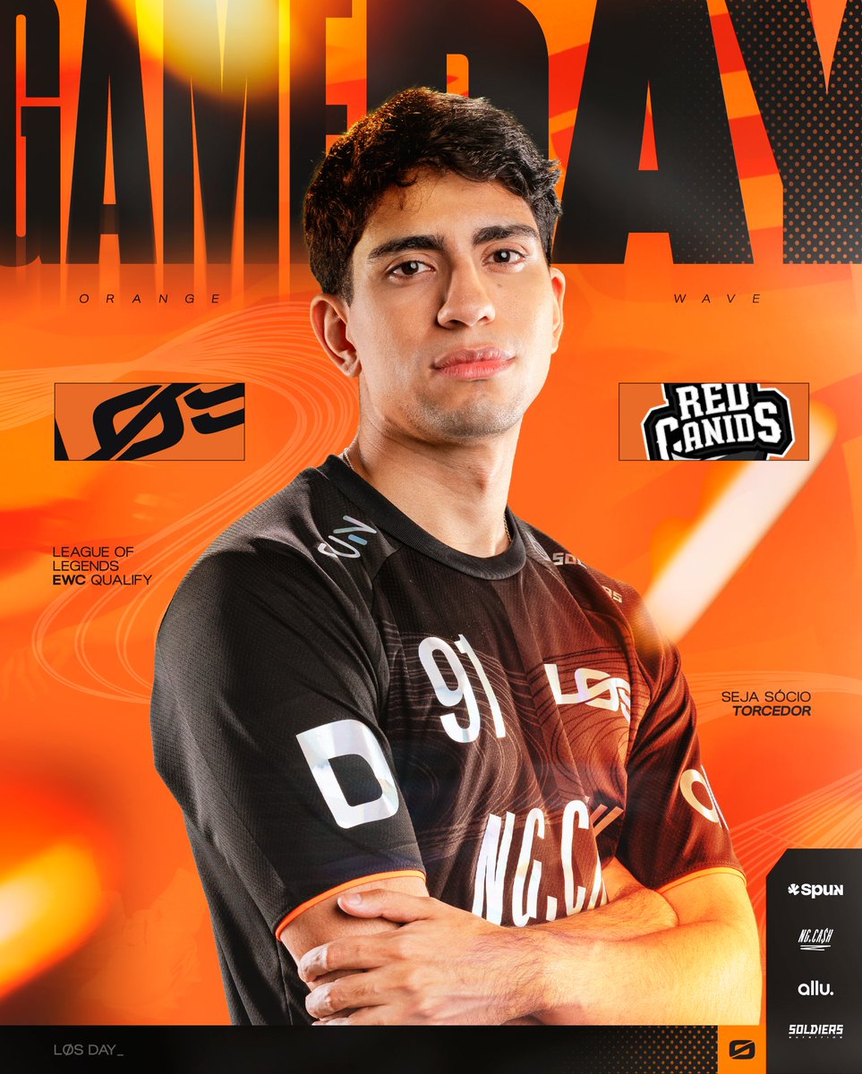 losgrandesgg's tweet photo. ESTAMOS AO VIVO NA GRANDE FINAL DO QUALIFIER 🔥

🆚 @REDCanids

Chegou a hora da decisão. Vamos em busca da vaga para a EWC e escrever mais um capítulo da Onda Laranja! 🧡

#goLOS https://t.co/tCnAi0sLBh