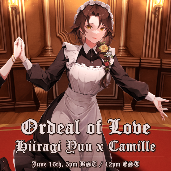 cptcam_vt's tweet photo. [NEW COVER ✈️🌼]

"Ordeal of Love" ft @HiiragiYuu_Vt 

Are you ready to go to the golden land...?

📆 PREMIERE: June 16th, 5pm BST / 12pm EST https://t.co/gap2ytEYYY