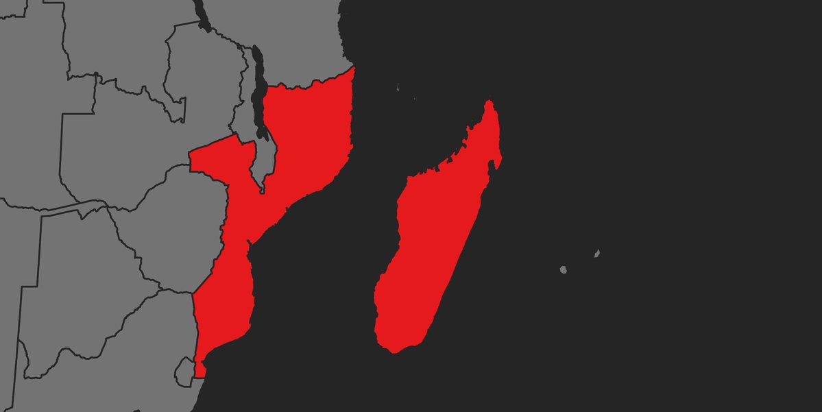 tuvati's tweet photo. Mozambique and Madagascar https://t.co/j5ySYMI8QF