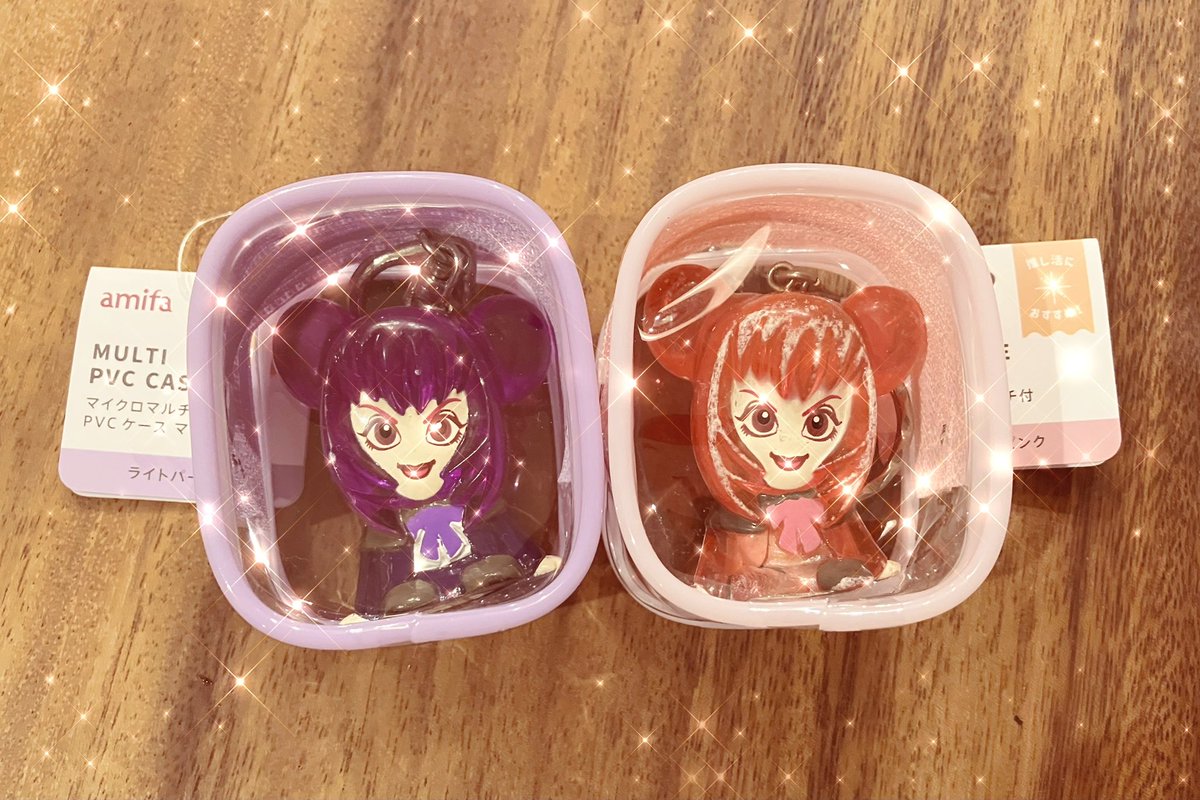 Sumiyoooooo's tweet photo. だいたいこんぐらいかな？って指で◯を作りながら購入したこのケースがジャストフィットで嬉し🤭参考になるかなとタグをつけたまま撮影✌️
誰かのお家で長年可愛がられたこの子を引き取って嬉しいな💜🩷 https://t.co/QGnEhfWBmf