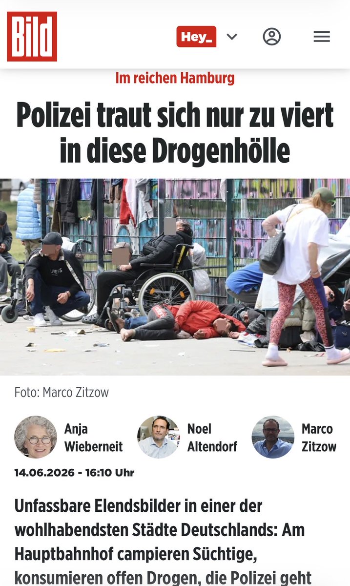 Megaphone_DE's tweet photo. Realität in allen deutschen Großstädten. Wir sind bald da, wo amerikanische Großstädte bereits sind. Keine Übertreibung - einfach nur Realität https://t.co/LX3ghSBPVw