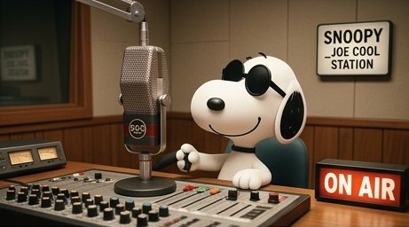 JoeCool_Statio's tweet photo. 📻✨ Mic is checked, retro vibes are set, and the shades are on!

Welcome to the live broadcast from your favorite frequency: Snoopy _Joe Cool Station. Strap in for an unforgettable musical journey tonight. 😎🎸

#Snoopy #JoeCool #RadioStation #RetroVibes #OnAir https://t.co/wuJwH6eGV2