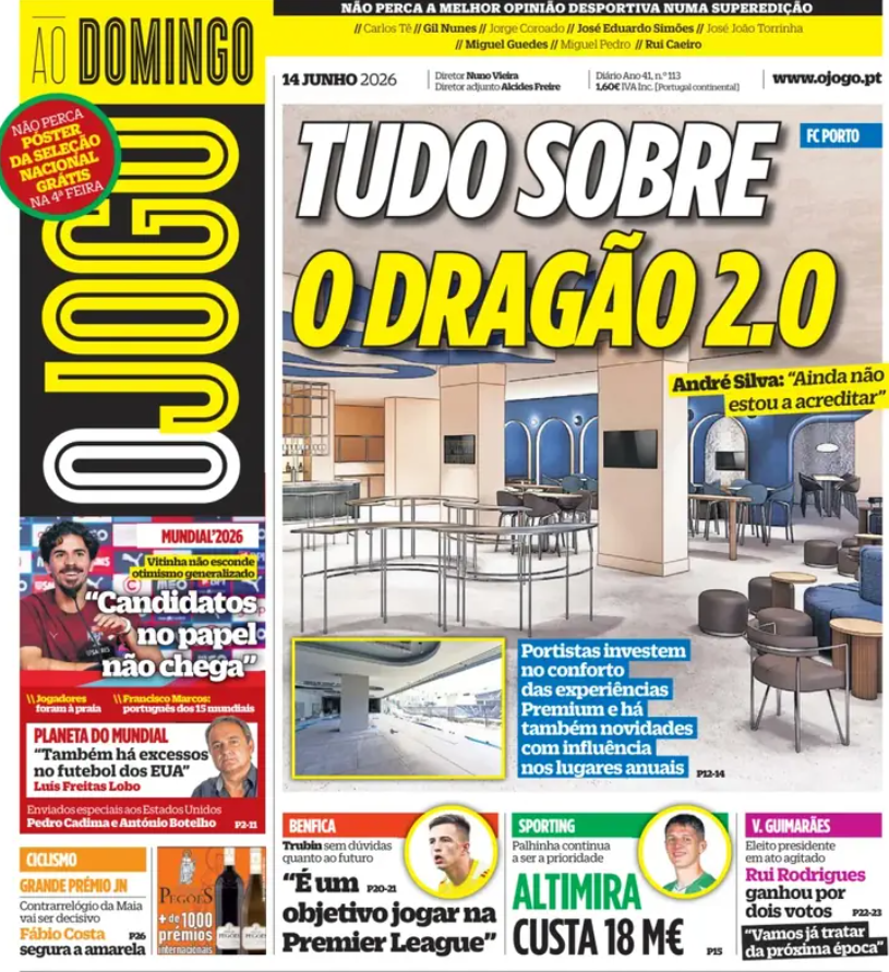 SLBFrance's tweet photo. Revue de presse :

🔴 Deux centraux et un ailier priorité sur le mercato.
🦅 Manu a convaincu Marco Silva.
🏑 Le Benfica prend l’avantage en finale de rink hockey.
🇧🇪 Lukébakio : « Pour moi je ne pars pas. »
🧤 Trubin vise la Premier League et est revenu sur son but face au Real. https://t.co/ML6Ib26GmW