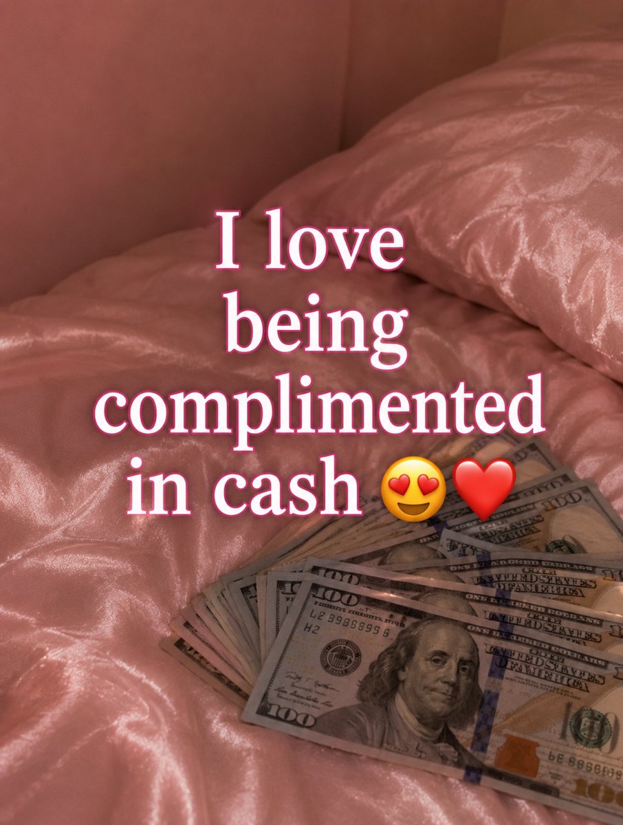 thelovergyalie's tweet photo. 💖 Cash is my favorite love language 💵✨ https://t.co/5hq2geTWEU