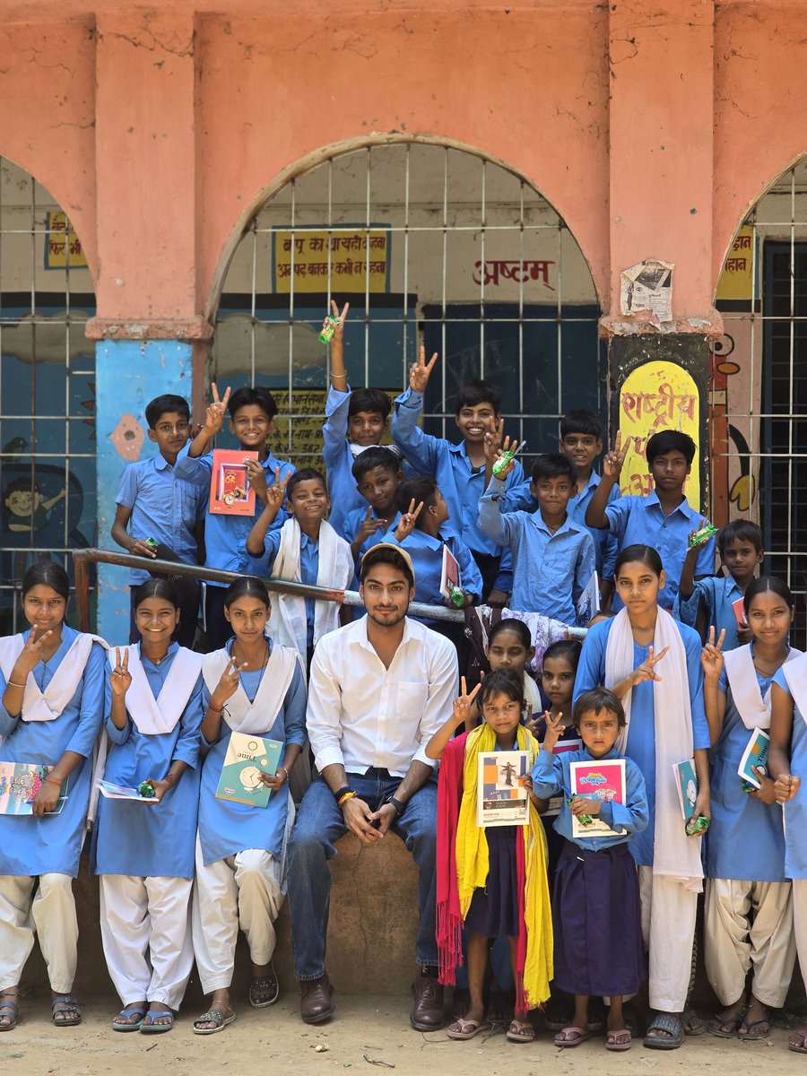 iyuvrajput's tweet photo. Today, everyone is remembering Sushant Singh Rajput.
So today, I spent time with children at a school.

Sushant believed in young minds, big dreams, and learning.
The best tribute isn't only remembering.
It's continuing.

Always
All-ways
With us
#SushantSinghRajput
#SSR #Sushant https://t.co/Ey7y3jCMRG