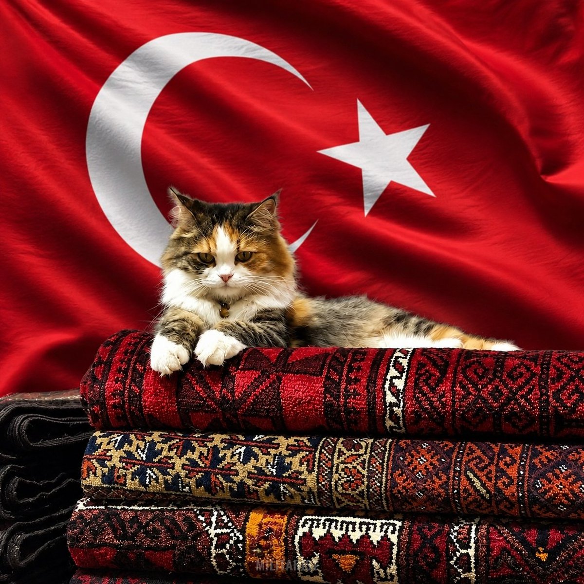 xmilitarist's tweet photo. Turkish cat. https://t.co/aoGaH4pARx