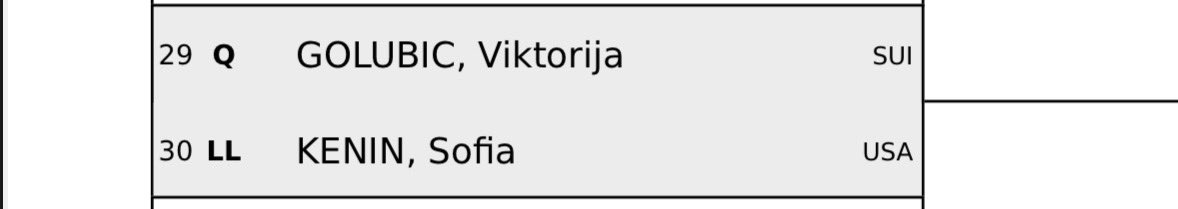 VenusGauff's tweet photo. Of course this section wouldn’t be complete if there wasn’t a Qualifying Round 2 rematch LMFAO 😭😭😭 https://t.co/DOElNDGtZI
