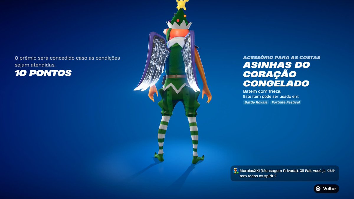 Fallzera's tweet photo. RECOMPENSAS DO MOBILE SERIES HOJE! 🐸🏆 #Fortnite 

🔸️Mochila Asinhas do Coração Congelado — Mobile Series (10 Pontos)

💠 Obtenha Top 500 na tabela (Brasil) “Alternativa nº 1” e receba a picareta Lança Gélida!

Horários no Brasil:
🔹️ Reload Solo — Mobile (17h - 18:15h BRT) https://t.co/lnBKMkWiAe