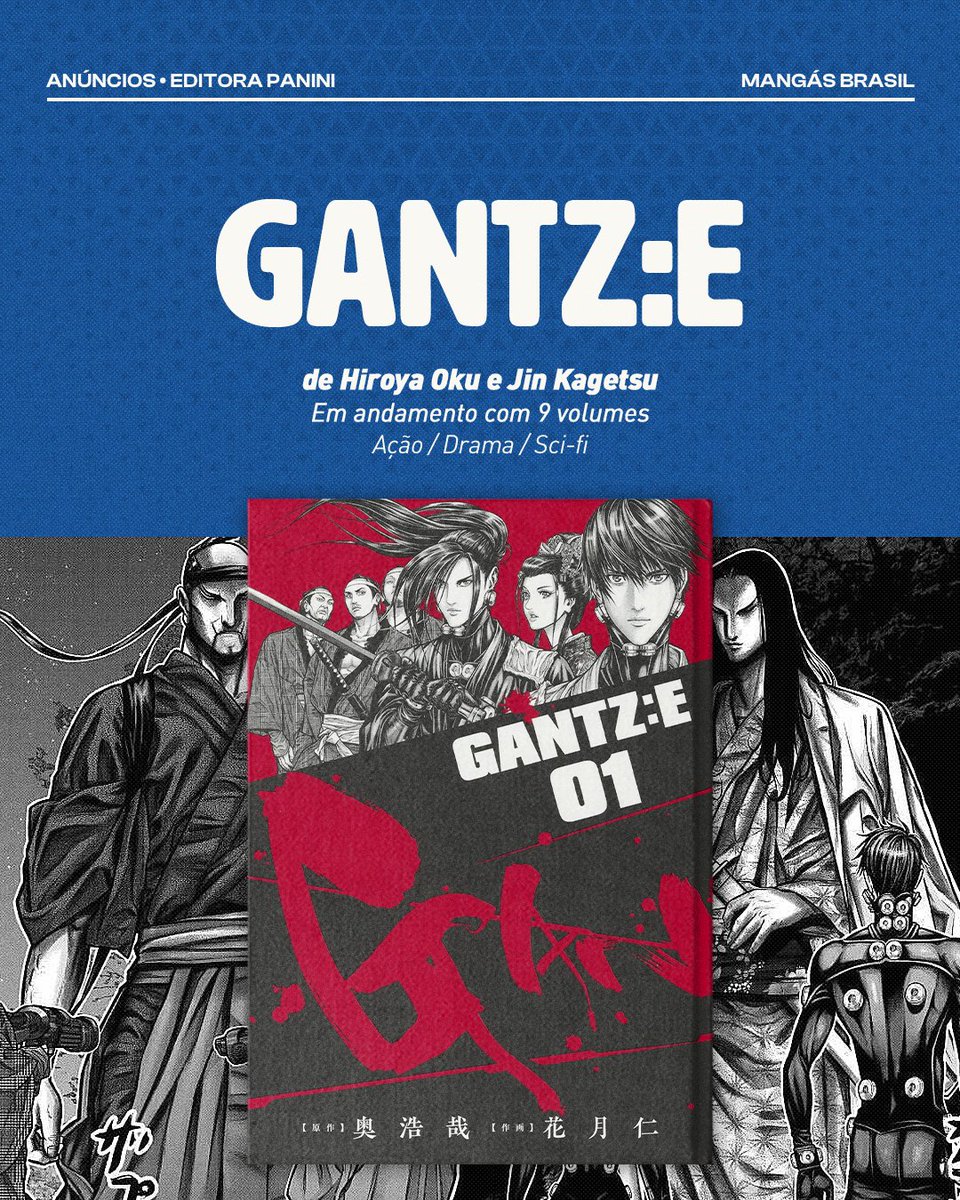 MangasBrasil's tweet photo. A Editora Panini anunciou neste domingo (14/06) os novos títulos que passarão a integrar seu catálogo a partir de agosto. Entre as novidades confirmadas estão Witch Watch, Romantic Killer, Bem-vindo à Escola de Demônios Iruma-kun (em edição 3 em 1), Gantz:E, One Piece – Vida Escolar e Meaheim.

+
