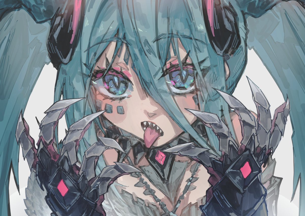 Toona79826316's tweet photo. Dragon Miku 

#初音ミク https://t.co/W7kNHaSTA0