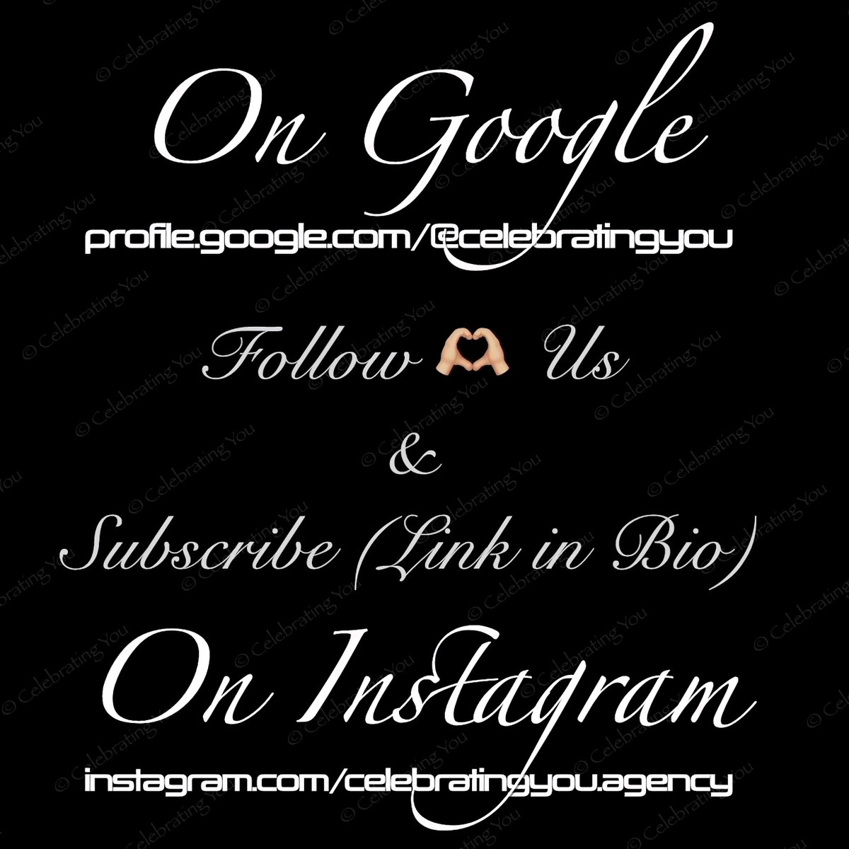 celebratingy0u's tweet photo. Celebrating You International Exclusive Premieres:
An 🌸 invitation to something much more exclusive.

We’re creating a refined space for those who want to be closer to everything we’re building.

👉🏻 Follow us on Google — our permanent, central hub — and subscribe on Instagram to become part of our inner circle.
https://t.co/5ZBT7QMNvk

👉🏻 Subscribe on Instagram (Link in Bio)
https://t.co/flUtxq4x53

As a subscriber, you’ll receive:

👑 - A distinguished subscriber badge 🛍️ - Complimentary gifts and curated merchandise 🎥 - Private content and behind-the-scenes access 💬 - Personal one-on-one engagement and dedicated shoutouts 🚀 - Early and priority access to new releases
This is our way of showing appreciation to those who choose to support us more deeply.

💞Thank you so much for following and subscribing.
We’d be honored to have you with us.

Love 💜,
Celebrating You

$celebratingyou #subscribe #google #Instagram #friends