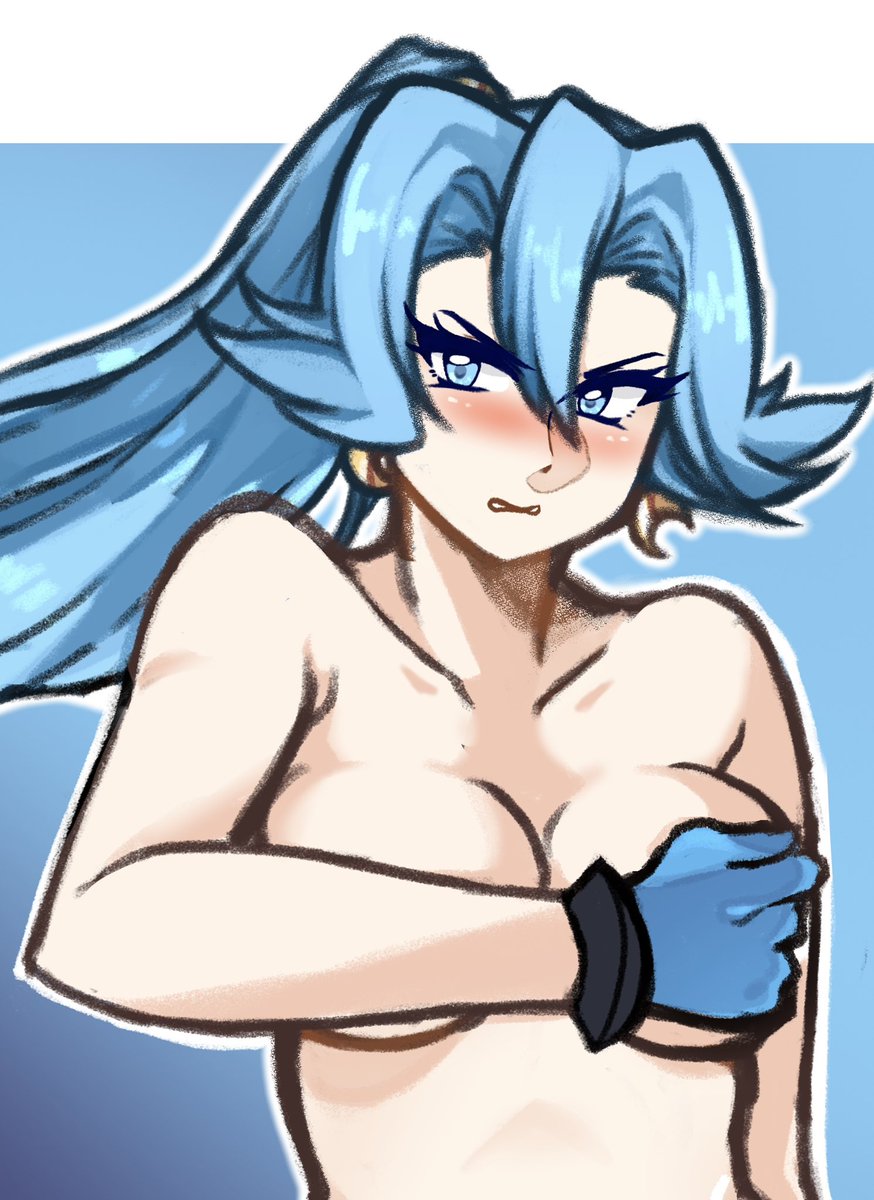 tridisart's tweet photo. Clair (Pokémon) Request https://t.co/Wk1sPUOGuV