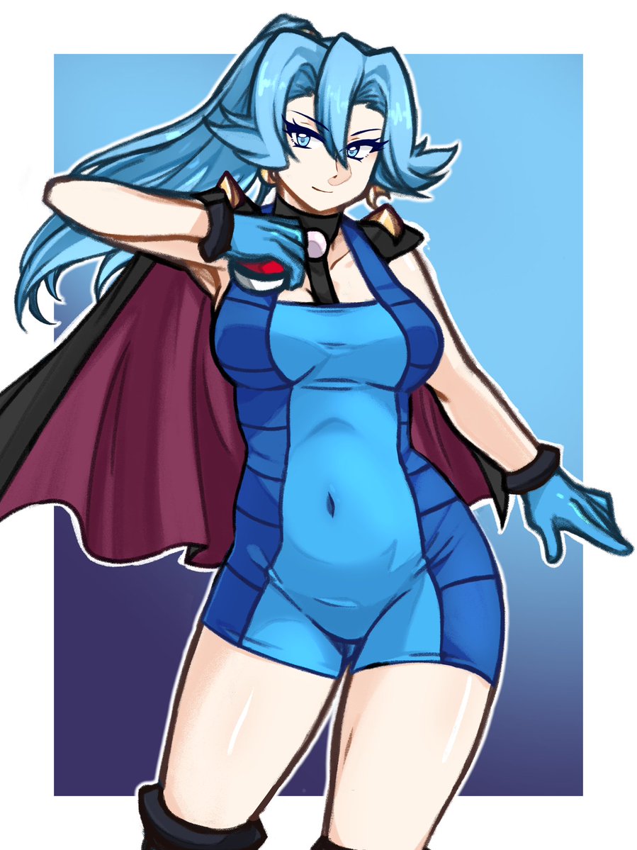 tridisart's tweet photo. Clair (Pokémon) Request https://t.co/Wk1sPUOGuV