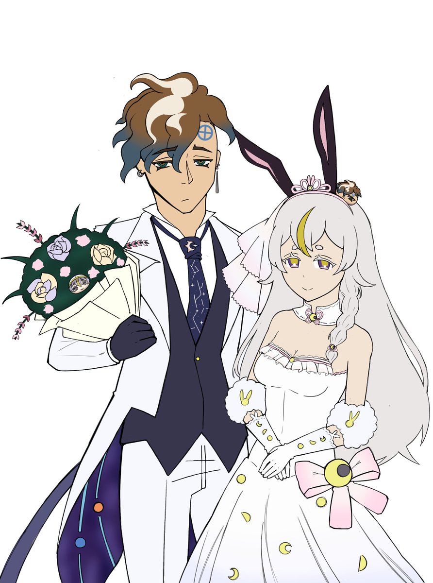 Shin_Orochi1's tweet photo. Asumika / アスミカ wedding costumes 🌎🌙 https://t.co/Cj1ErRvsIl