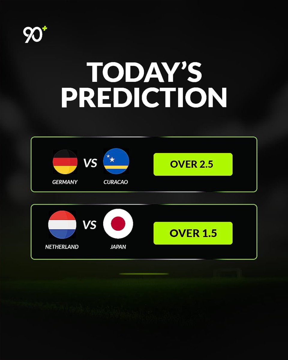 90pluscentral's tweet photo. Our predictions are in for today 👍 https://t.co/vhYBTPbsyy