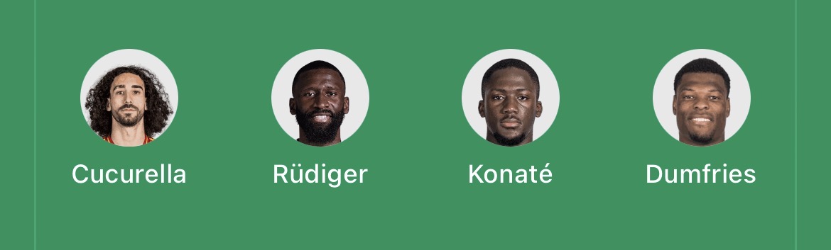 BlaugranaMNE's tweet photo. Is this the most hatewatchable backline oat? https://t.co/UKGN2e0Beo