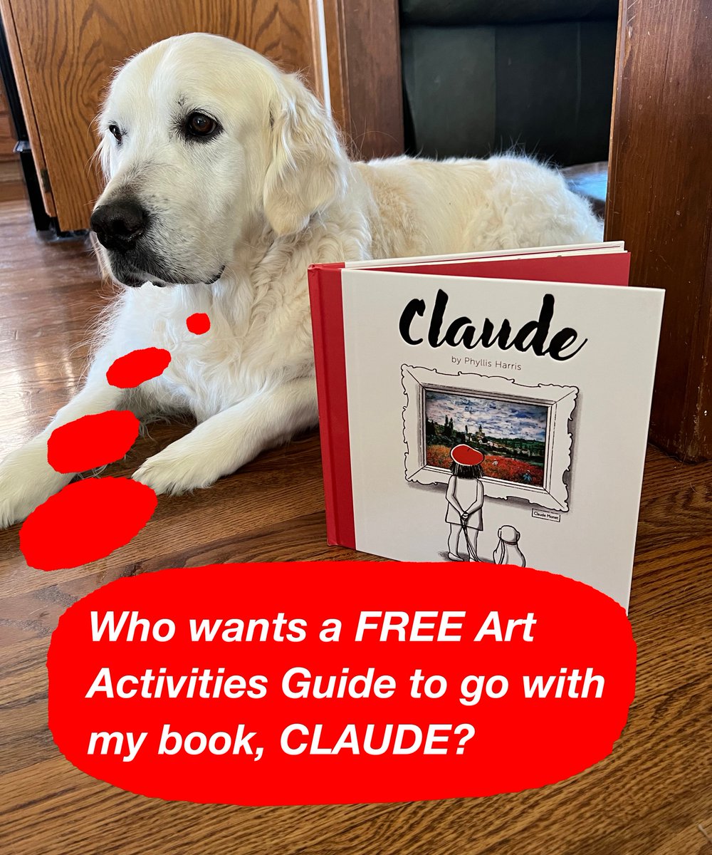 PhyllisHarris's tweet photo. Keep those bored kids at bay with your free activity sheet to go with your book, Claude, click here: https://t.co/Ouc7oA32Hu

#ElementaryTeacher, #TeacherLife, #TeachK, #PrimaryTeacher, #TeacherMom, #SchoolLibrarian, #LibraryLife, #TeacherLibrarian, #YouthServices https://t.co/vrILrAW0Jk