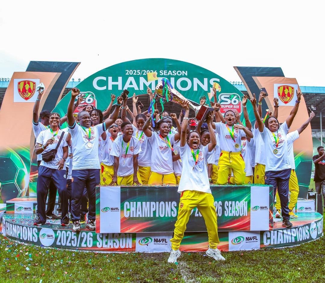 Stanbig4L's tweet photo. Congratulations, @EdoQueensFC 💛❤️🥹 https://t.co/DMGt4R0Q6G
