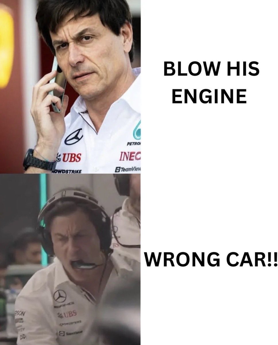 shilen079's tweet photo. They nuked the wrong car! #barcelonagp https://t.co/LfQ2bEsUTJ