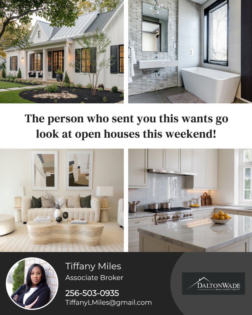 RealtorTiffanyL's tweet photo. Open houses are a great way to get a feel for different layouts, communities, and market opportunities, all without pressure or commitment. 

Planning to tour any this weekend? Tag a friend and make a day of it. Let’s connect for some open house visits! https://t.co/PPT8UXphCb