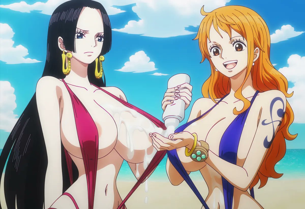 Animedser's tweet photo. ● Hentai OnePiece (Nami and Boa): https://t.co/vQp5vw0nvU https://t.co/1B0PTGAB49