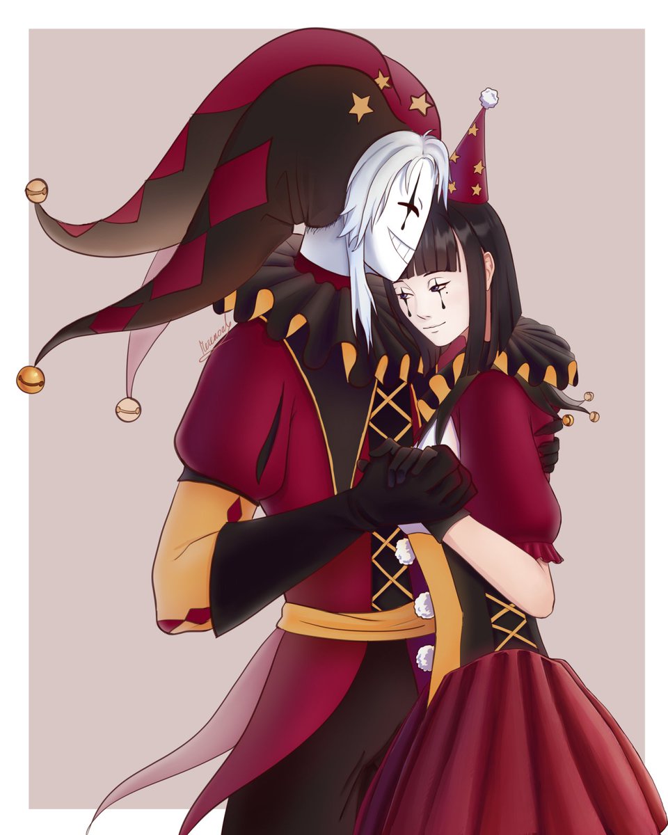 StarlightL976's tweet photo. #thefreakcircus
#thefreakcircusoc
#thefreakcircuspierrot
#thefreakcircusfanart
Pierrot x Beatrice ❤️✨️

(Artwork created by the Tumblr artist @merenoal) https://t.co/GONdtJewwt