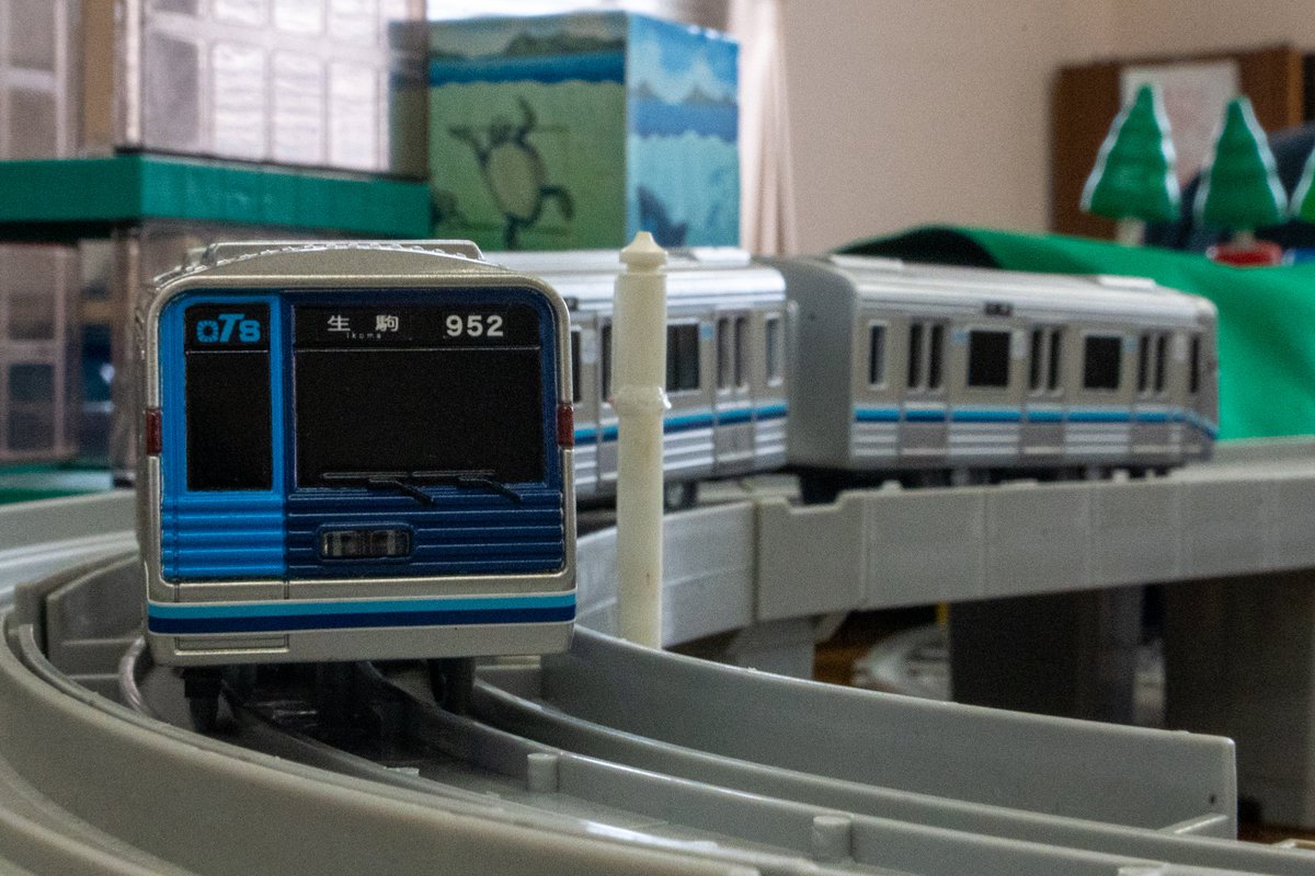 Kuro32__maru's tweet photo. #地下の鉄道大開通
世にも珍しいほとんど作品が走らない、ほぼ撮影会兼技術交換会と化した運転会でした📷️
初の主催ということで粗削りな部分もありましたが、新しい運転会のかたちを見つける起点にできたと思います！
私から声をかけて来てくださった皆様ありがとうございました！ https://t.co/XvzOZ4D0gb