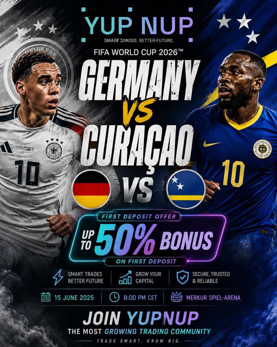 Blessyon30's tweet photo. GIVEAWAY GIVEAWAY GIVEAWAY 
🎁 🎁 🎁 

WORLD CUP staking power on  YupNup💥💥💥💥💥💥

$5 trading credits gift each for everyone that register with the link below 👇 
EVERYONE!!! 

Register and drop screenshots under the comments

 Link — https://t.co/uWzgMh8OGM https://t.co/jL2y090HBP