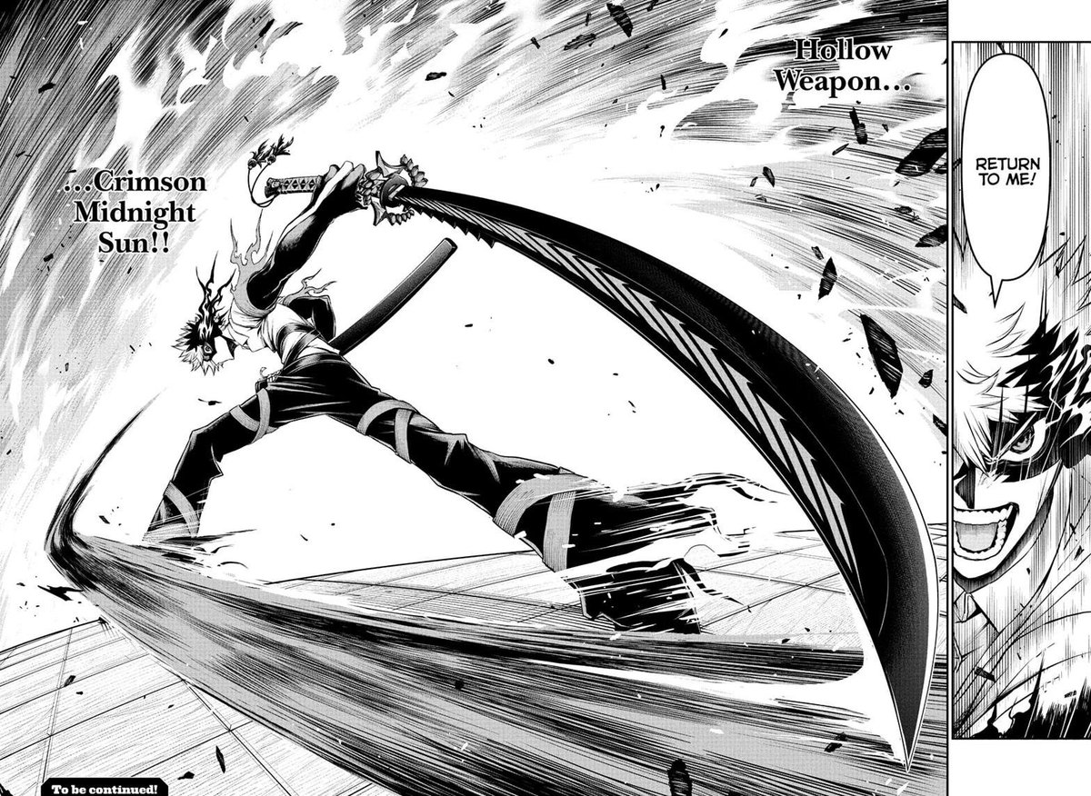 RobertiMikael's tweet photo. If a level 6, or something ABOVE the Hyo is created, then the only way to defeat it will be Gakuro dual wielding Midnight Crimson Sun and Moonlit Night's End, achieving Eclipse...

#鵺の陰陽師 https://t.co/PLZIWUWmrM