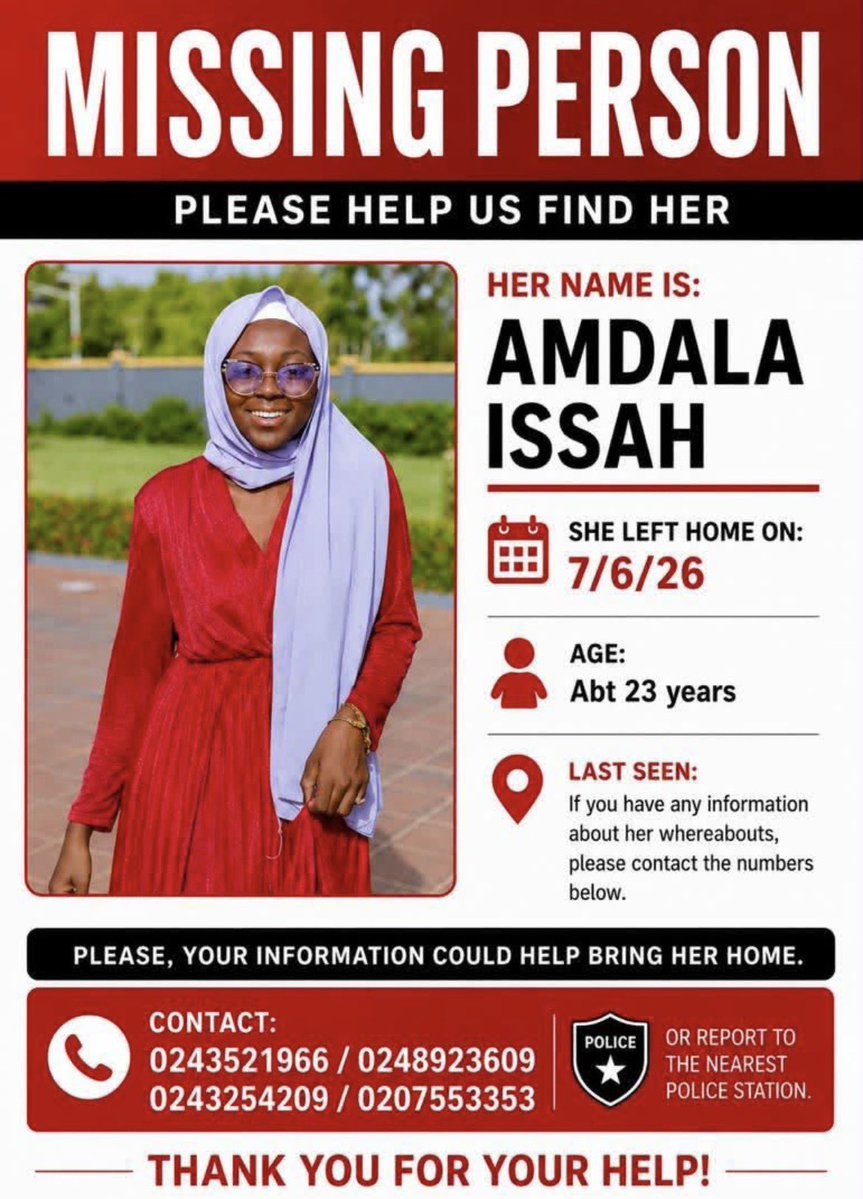 nyavorx's tweet photo. Please your repost is urgently needed to help find her🙏 https://t.co/FUnLb2rd8o