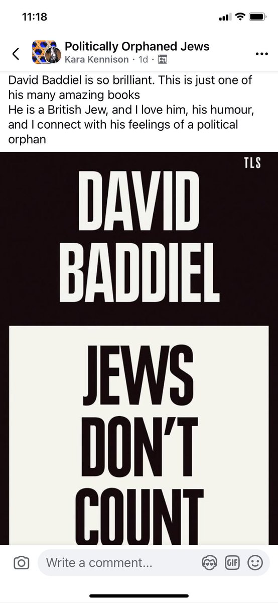 domjenx's tweet photo. @Baddiel If you’re on Facebook, people are saying nice things in this thread. https://t.co/oFc6ltQkDh