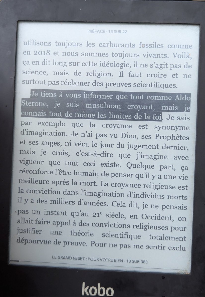 Oulachnoudam's tweet photo. @AldoSterone Je suis en train de lire votre livre Le Grand Reset, et ce passage m'a intrigué. Comment l'expliquez-vous ? Vous avez pourtant déclaré à plusieurs reprises ne pas être musulman. S'agit-il d'une erreur de l'auteur ? https://t.co/PgJ8Sz0bBT