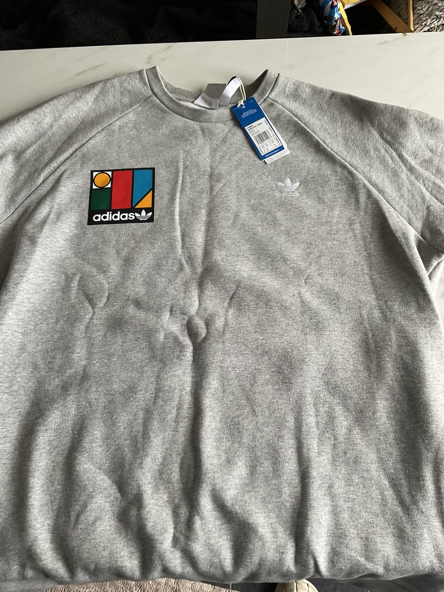 gibbo1012's tweet photo. Genuine adidas sweatshirt custom printed Ivan Lendl logo and trefoil to rear. Size XXL £50 inc tracked postage 🤩🎾🎾 https://t.co/3HB6Fg8F6N