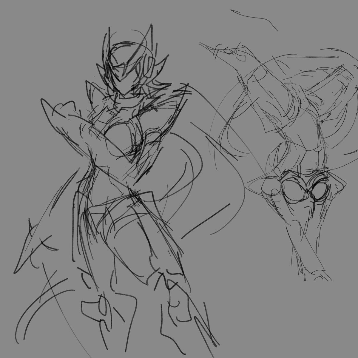 Moth_face25's tweet photo. On the topic of female zero, some zeros I did when I first got into megaman https://t.co/zUvS8yXUx1