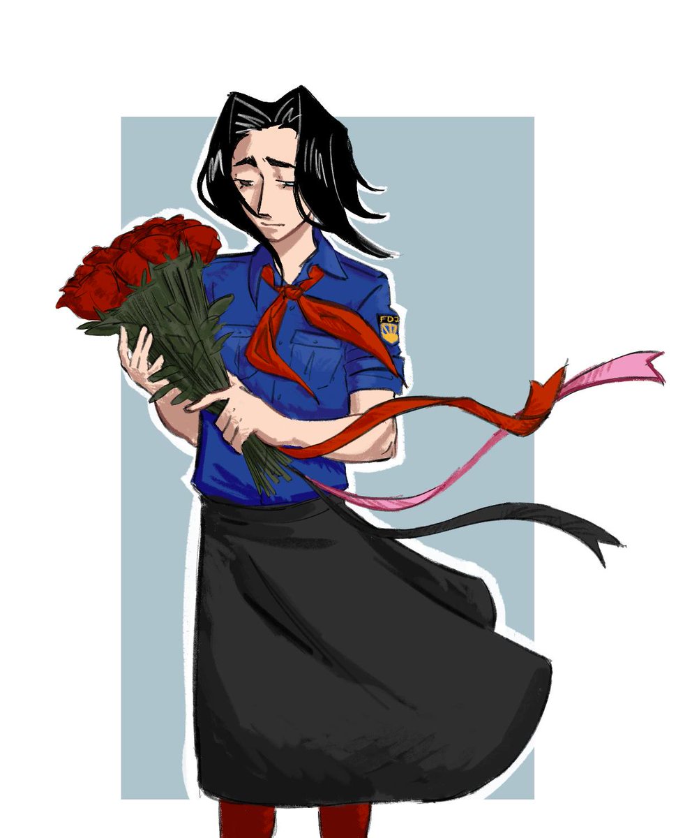 GreenBlackHeart's tweet photo. Thing I made for pride month (?) https://t.co/KOzBiUtP7T