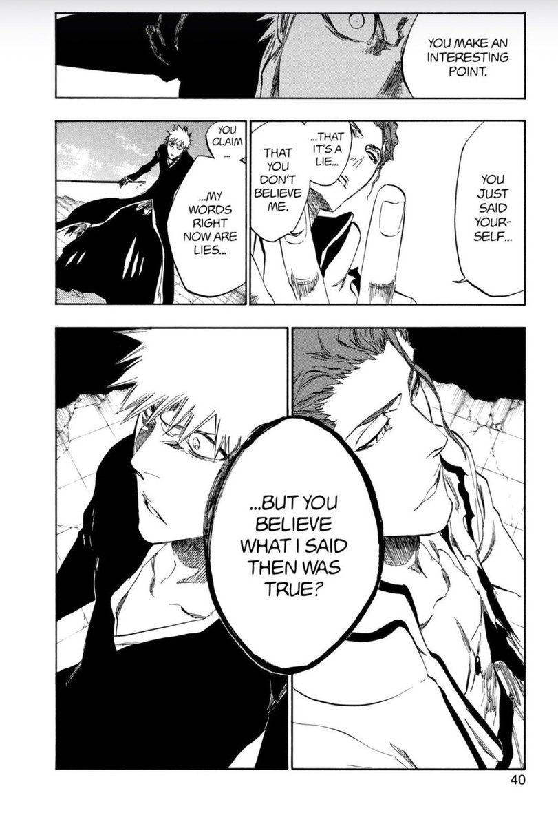 am00ry15's tweet photo. I’ll always say this what makes Aizen one of the greatest antagonists isn’t his power or manipulation, it’s his monologues

Kubo was way ahead of his time https://t.co/rdRpV0j90I