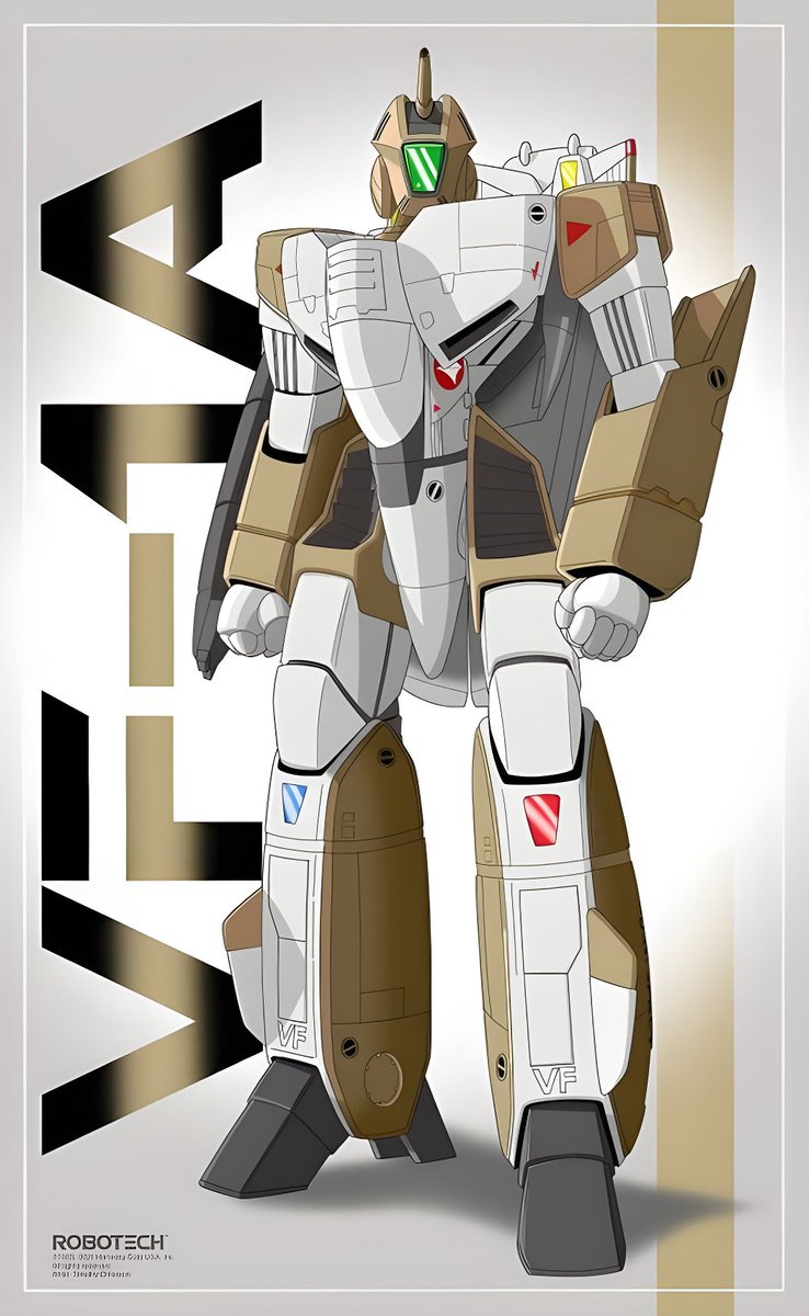 Robotech: The #Macross Saga - VF-1A - fan art by Timothy Chiasson