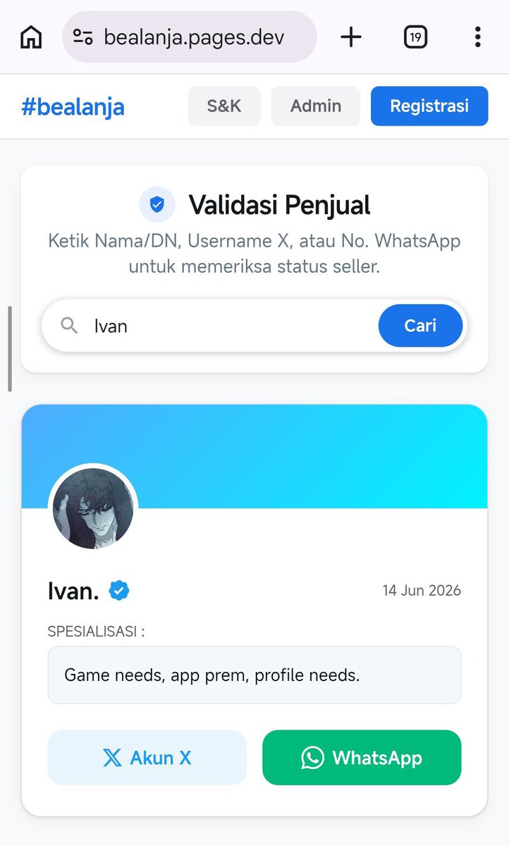 softlacei's tweet photo. Ehhh, ada siapa itu? Betul, ada aku! Now i'm officially verified at seller checker by all wonderful admins, handler @ba_struggles. Sekarang kalau masih ditanya "trusted gak kak?", I'll just say, babes, teknologi sudah berkembang sangat pesat. Jangan lupa untuk daftar teman-teman! https://t.co/KwoKM7CVS0