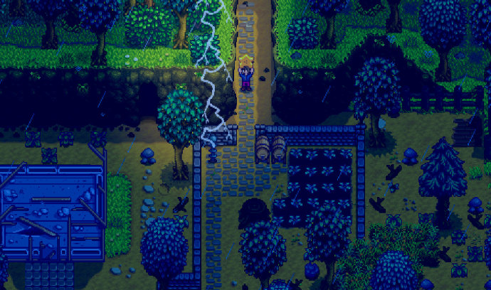 taharbilt's tweet photo. Just wrapped up a cozy 20-min casual farm run in Stardew Valley – harvested the last strawberries, befriended a new cat, and totally forgot to water my parsnips. Peak low-stakes fun! https://t.co/rfd1vdkjbN