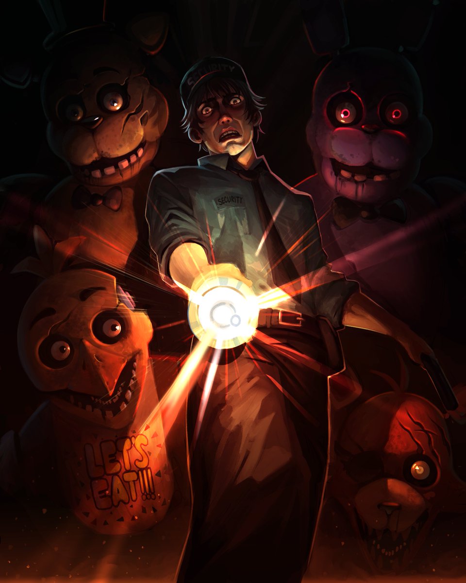 Yvin_duck's tweet photo. fnaf https://t.co/RlLwUz7aX4