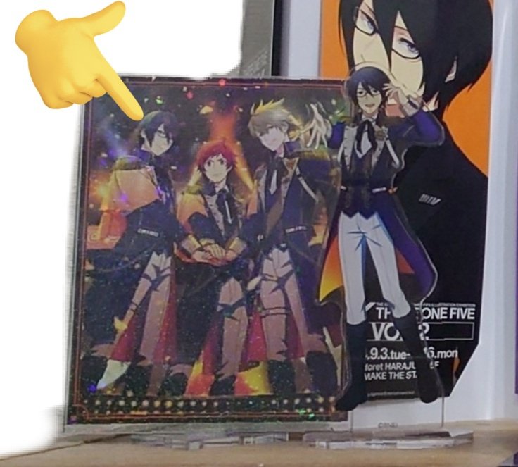m1o_o7z5's tweet photo. あの、このアクスタなんですけど、なんのグッズかわかる方いらっしゃいませんか？
す〜がやで見つけたんですがラベルも無かったのでいつの何かわからず…… https://t.co/DlXaNoHsgX