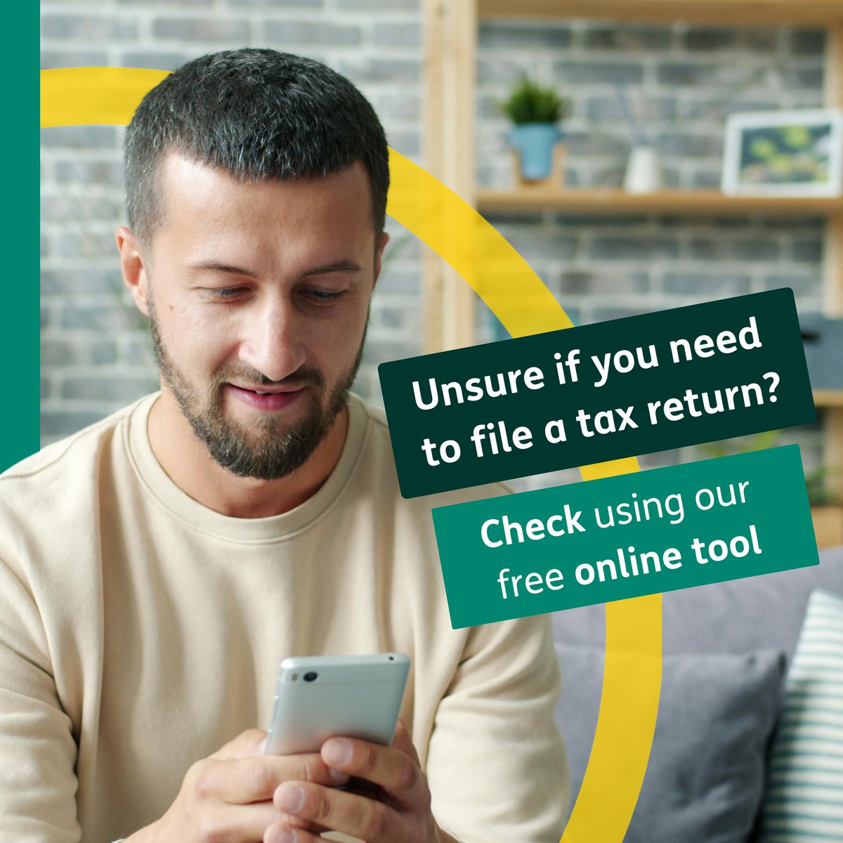 HMRCgovuk's tweet photo. Unsure if you might need to complete a tax return?

You may need to if you’re:

✅ Newly self-employed.
✅ A landlord.
✅ A new partner in a business partnership.
✅ Earned more than £1,000 through a side hustle.

Check using our free online tool. 👇

https://t.co/2YM8vgMR0c 

CYMRAEG 🏴󠁧󠁢󠁷󠁬󠁳󠁿

Ansicr a oes angen i chi lenwi Ffurflen Dreth?

Mae’n bosibl y bydd angen i chi wneud hynny os ydych chi:

✅ Newydd ddod yn hunangyflogedig.
✅ Yn landlord.
✅ Yn bartner newydd mewn partneriaeth fusnes.
✅ Wedi ennill dros £1,000 o brosiect pres poced.

Gwiriwch hyn drwy ddefnyddio’n hofferyn ar-lein sydd am ddim. 👇

https://t.co/MhrY2NNUSv
