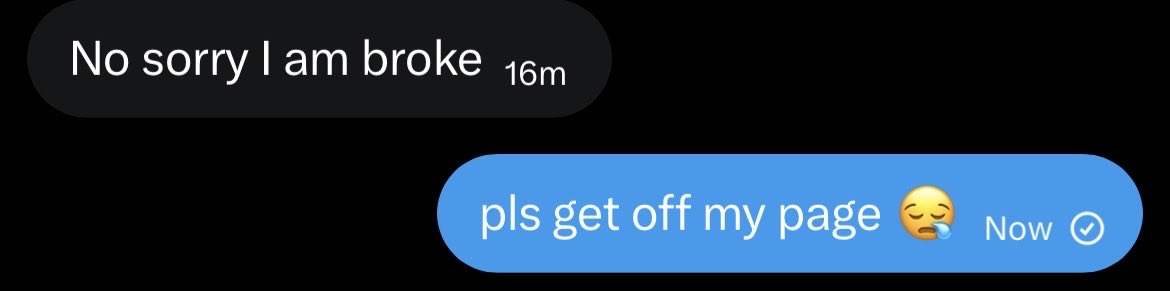 msshmurda's tweet photo. i should pin this or what #findom https://t.co/h2WrVEonll