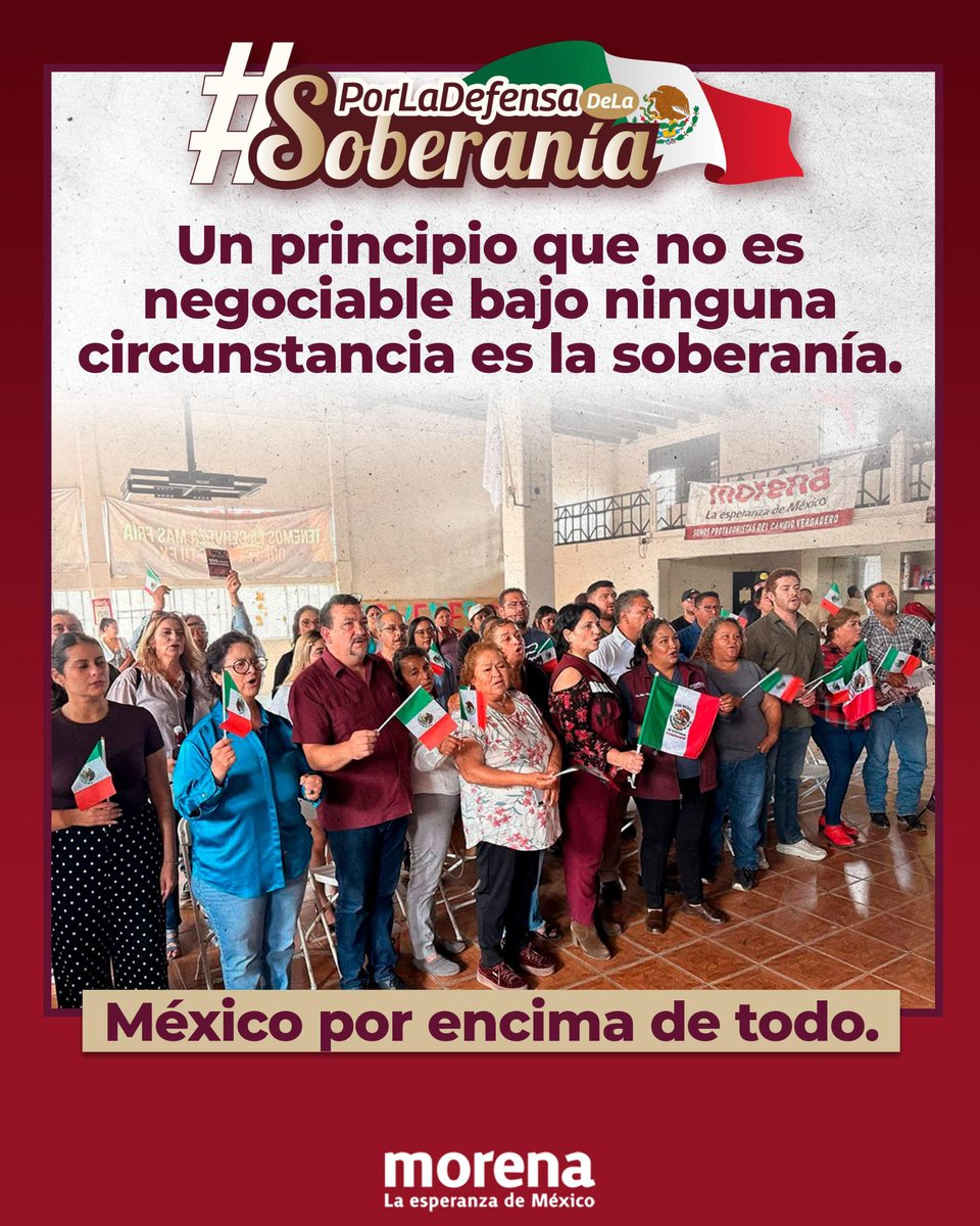 1705Cyn's tweet photo. La unidad del pueblo es la fuerza que impulsa la Transformación.

Las Asambleas Informativas fortalecen la conciencia colectiva en defensa de nuestro país #PorLaDefensaDeLaSoberanía. https://t.co/rQ2MaA8K4q