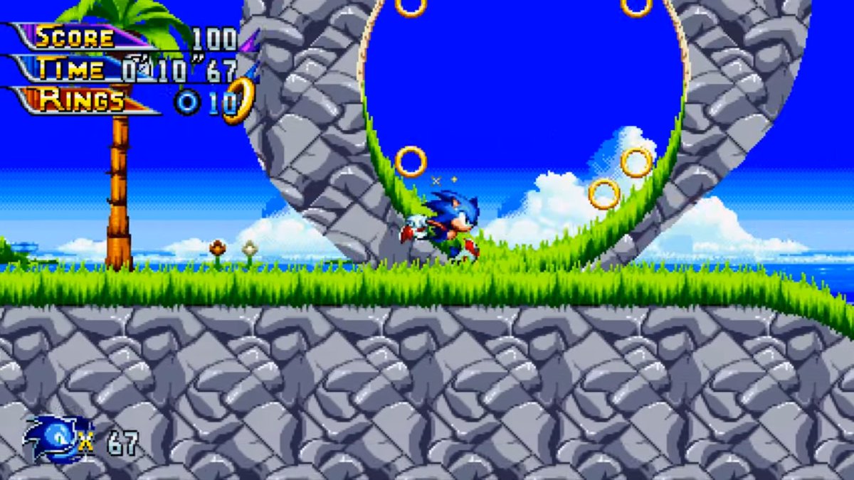 Ray_Ray478's tweet photo. Fun Fact:

one of the huds here is actually taken from a Sonic Mania mod I helped worked on back then called Sonic Remixed. I think the sonic 3 air version isnt even credited to the og devs who did it lol https://t.co/MXwD5R40SE