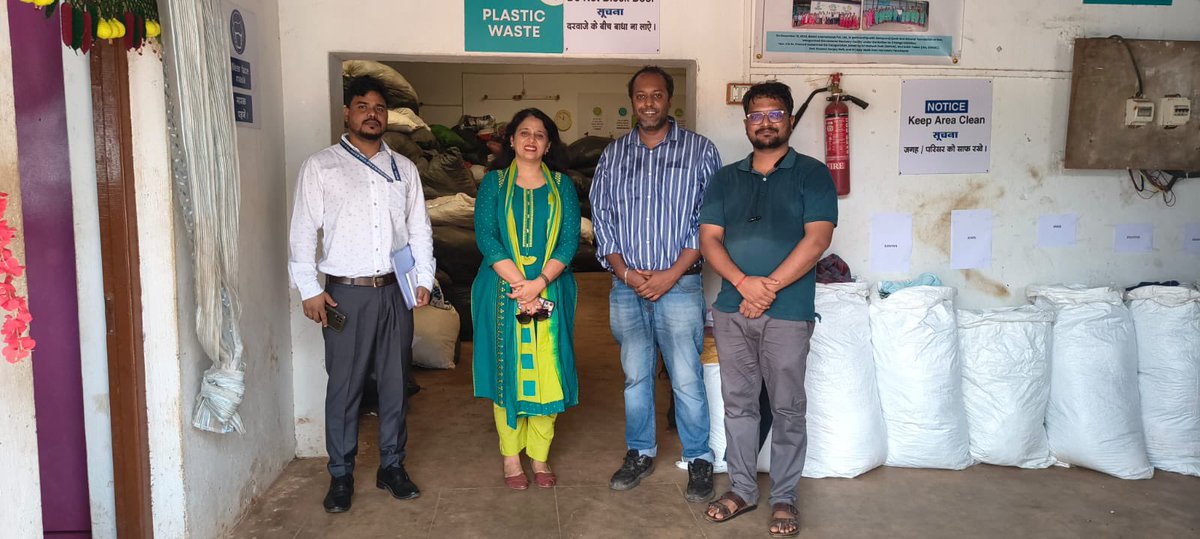 txcindia's tweet photo. ♻️ Transforming Textile Waste into Sustainable Value! ✨

Smt. Vrunda Manohar Desai, IRS, Textile Commissioner, Government of India, Mumbai, visited Punarvastra Goa at Harvale, Sanquelim on 14 June 2026. Operated in collaboration with Sampurn(e)arth Environment Solutions, Punarvastra transforms textile waste into value-added products through recycling and upcycling.

During the visit, she reviewed the centre’s manufacturing processes, sustainability initiatives, and circular economy practices. She interacted with the artisans and management team and studied the centre’s revenue generation model, gaining insights into its economic sustainability and scalability.

Smt. Desai appreciated Punarvastra’s efforts in reducing textile waste while creating livelihood opportunities, highlighting the importance of sustainable and inclusive growth in the textile sector.

#TextileCommissionerIndia #TextileCommissionerMumbai #SustainableTextiles #CircularEconomy #TextileRecycling #Upcycling #WasteToWealth #ViksitBharat
